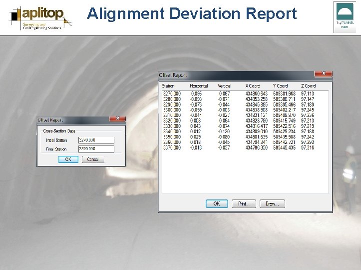 Alignment Deviation Report 