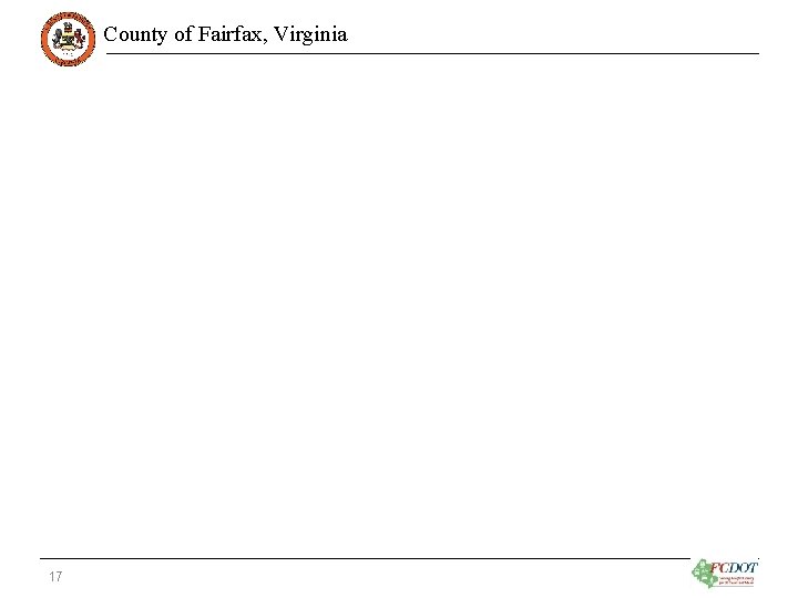 County of Fairfax, Virginia 17 