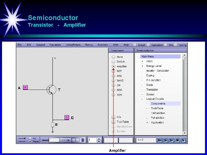 Semiconductor Transistor - Amplifier 