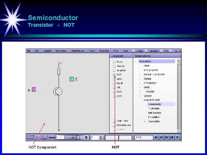 Semiconductor Transistor - NOT 