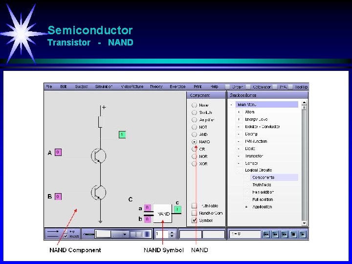 Semiconductor Transistor - NAND 