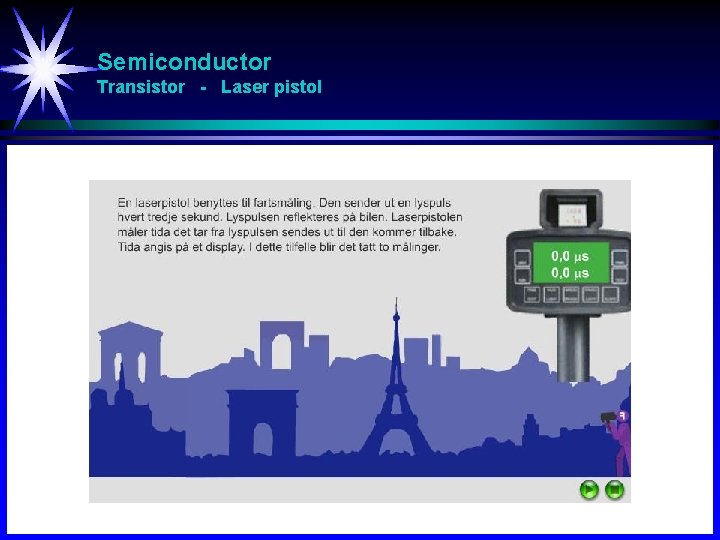 Semiconductor Transistor - Laser pistol 