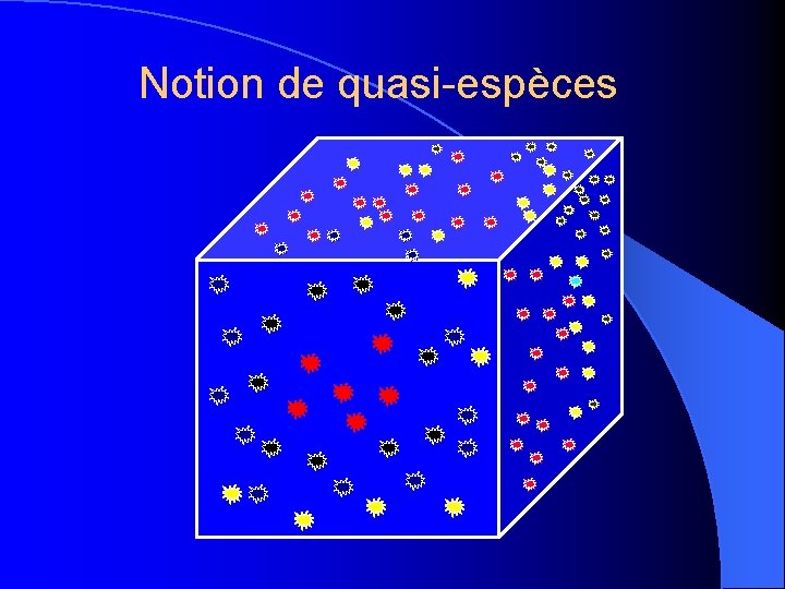 Notion de quasi-espèces 