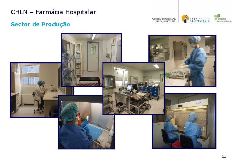 CHLN – Farmácia Hospitalar Sector de Produção 21 