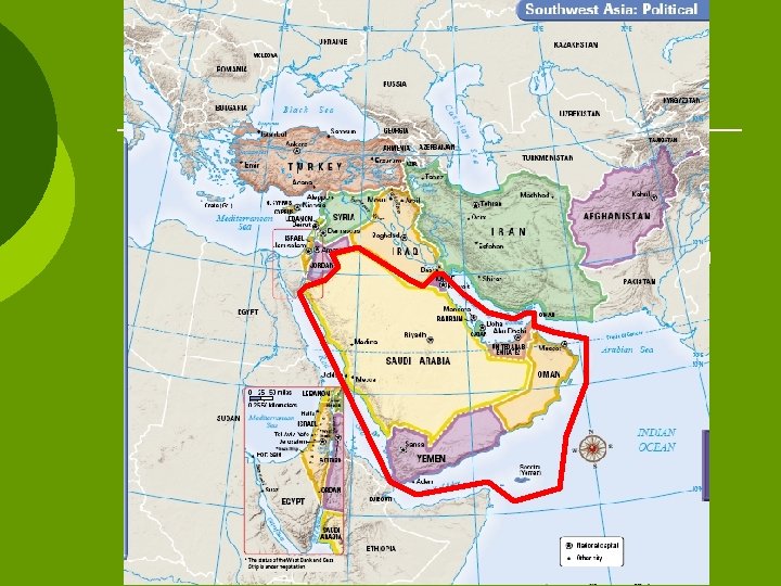 Cultural Subregions Overview ¡ Arabian Peninsula l Saudi Arabia, United Arab Emirates, Qatar, Kuwait,