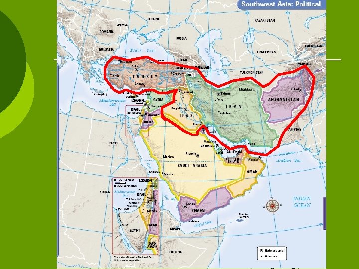 Cultural Subregions Overview ¡ Northeast l Turkey, Iran, Iraq, Afghanistan 