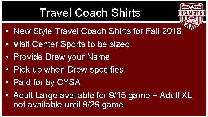 Travel Coach Shirts • • • New Style Travel Coach Shirts for Fall 2018