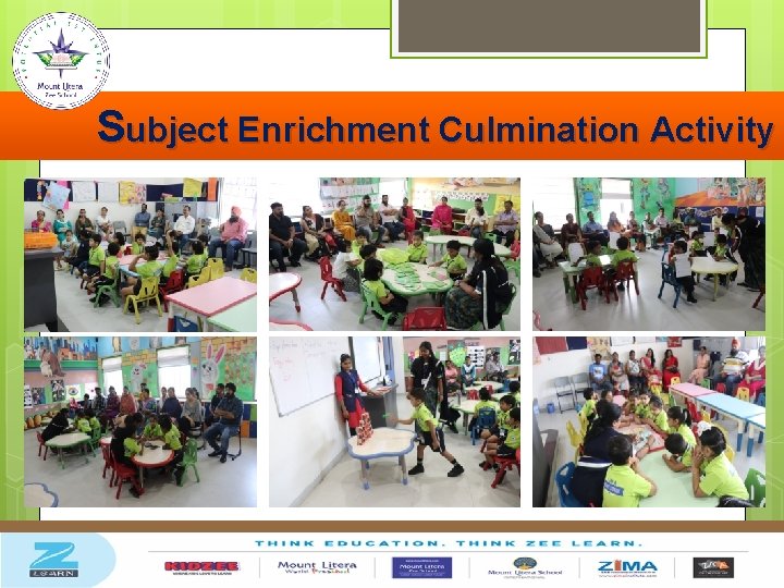 Subject Enrichment Culmination Activity 