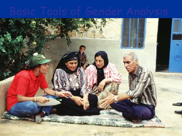 Basic Tools of Gender Analysis Basic Tools of Gender Analysis