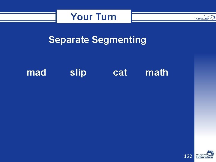 Your Turn Separate Segmenting mad slip cat math 122 Your Turn Separate Segmenting mad slip cat math 122