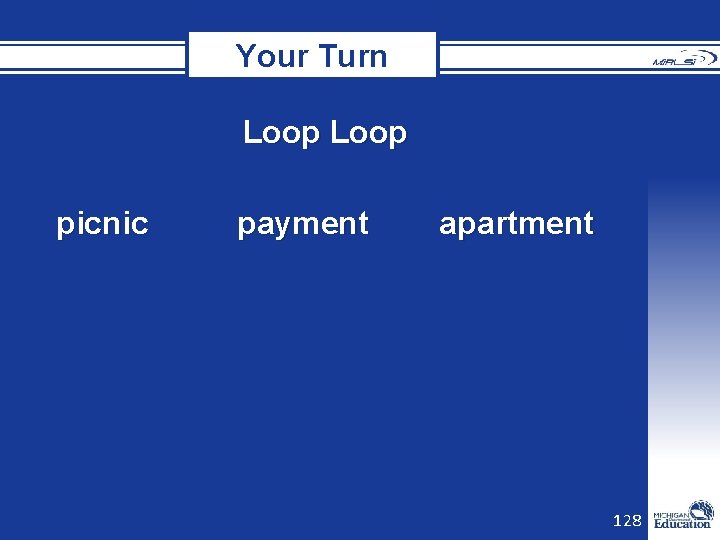 Your Turn Loop picnic payment apartment 128 Your Turn Loop picnic payment apartment 128