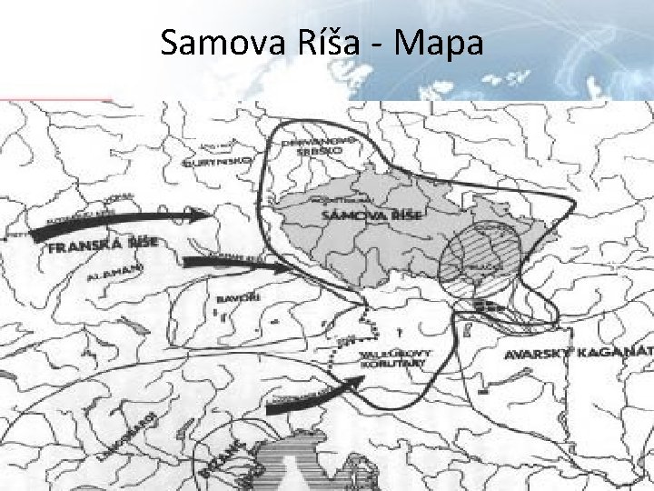 Samova Ríša - Mapa 