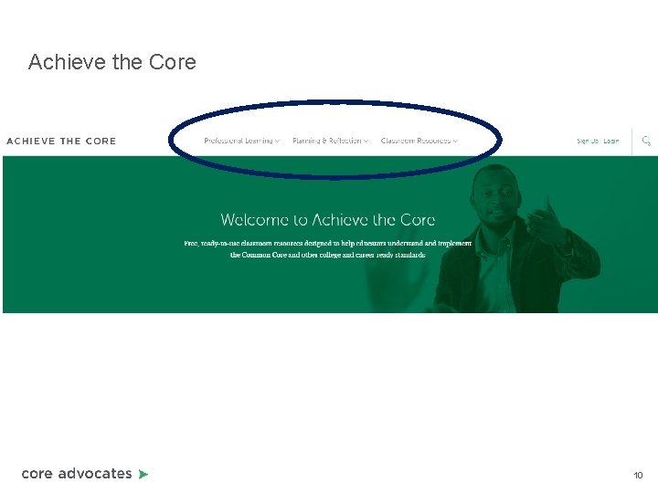 Achieve the Core 10 Achieve the Core 10