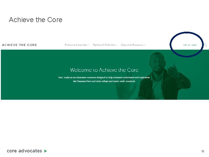 Achieve the Core 15 Achieve the Core 15