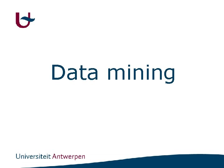 Data mining 