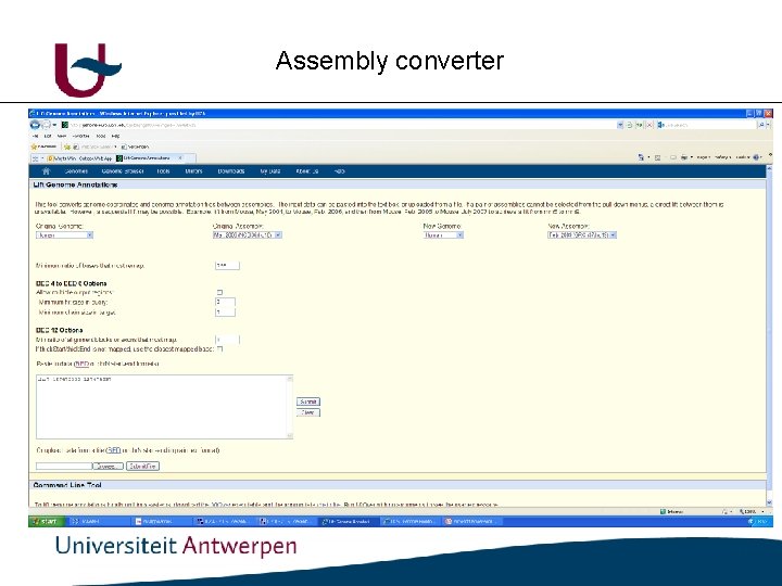 Assembly converter 