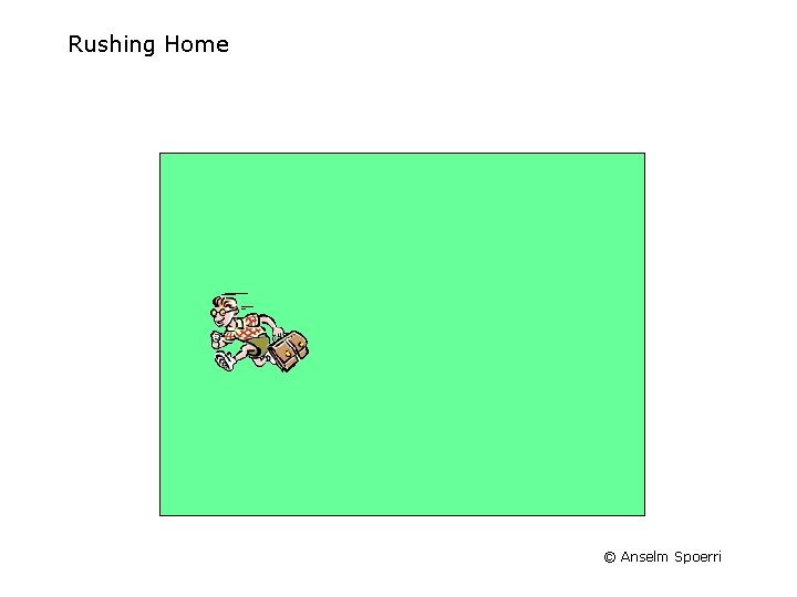 Rushing Home © Anselm Spoerri 