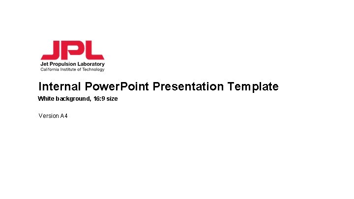 Internal Power. Point Presentation Template White background, 16: 9 size Version A 4 