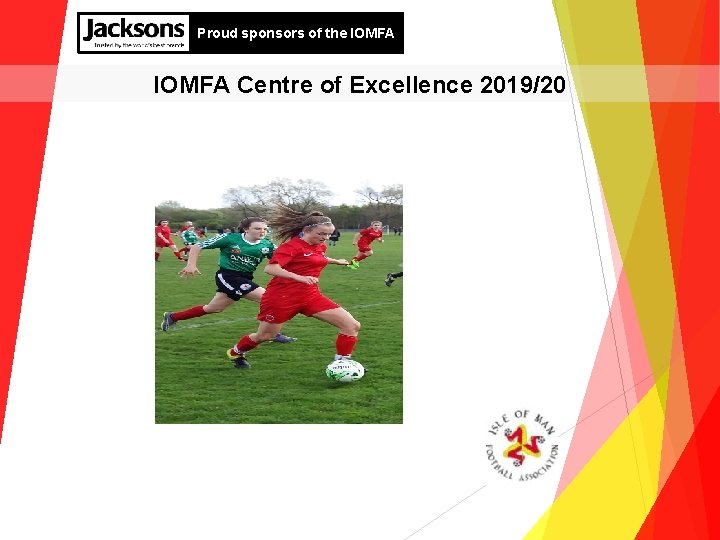 Proud sponsors of the IOMFA Centre of Excellence 2019/20 