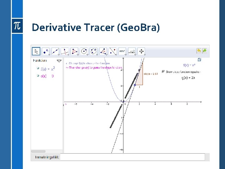 Derivative Tracer (Geo. Bra) 