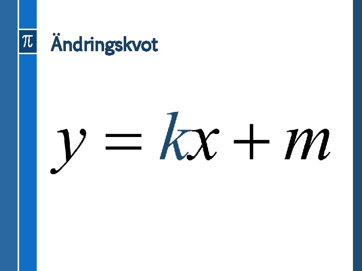 Ändringskvot 