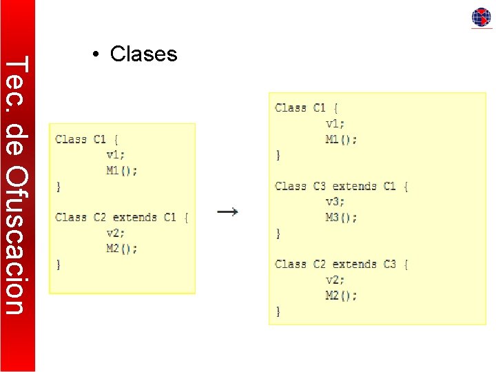 Tec. de Ofuscacion • Clases 
