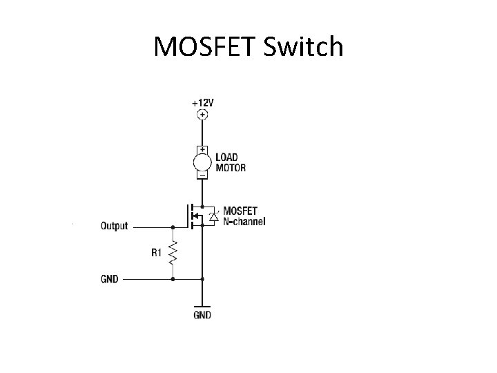 MOSFET Switch 