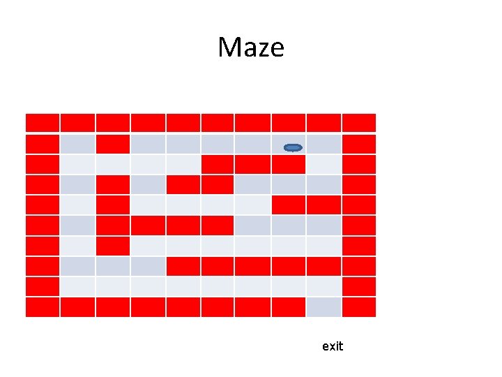 Maze exit 