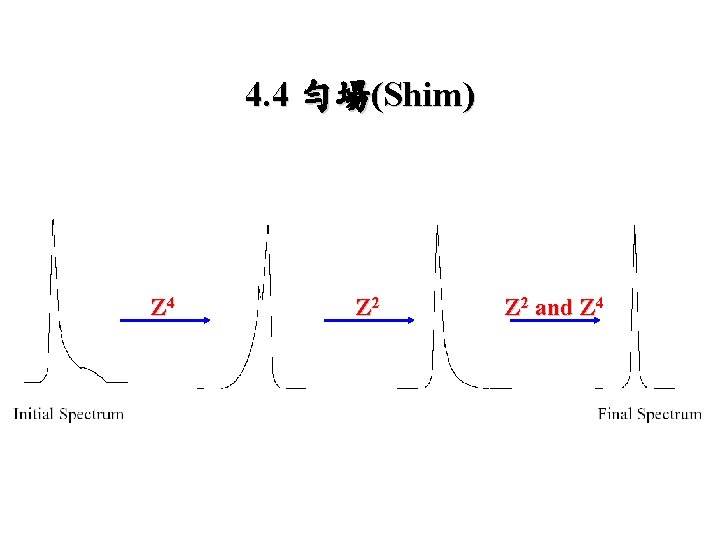 4. 4 勻場(Shim) Z 4 Z 2 and Z 4 