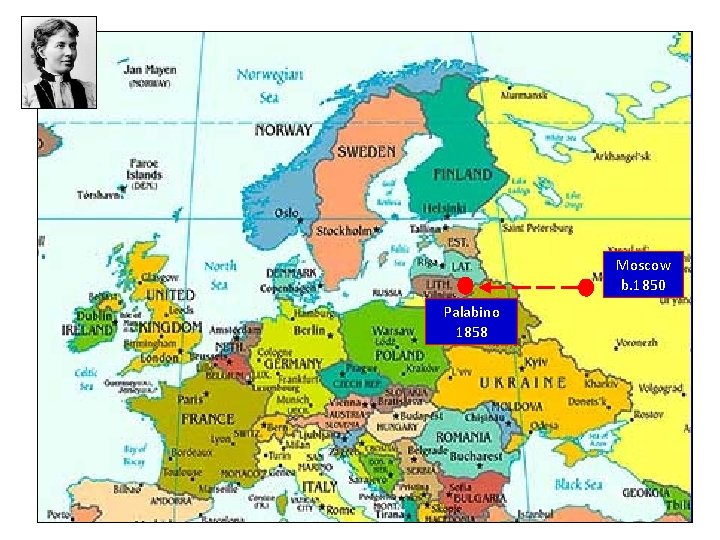 Moscow b. 1850 Palabino 1858 