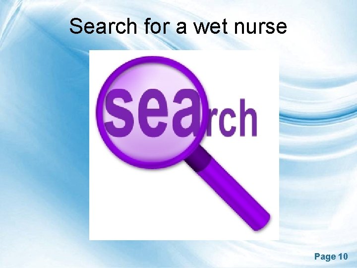 Search for a wet nurse Page 10 