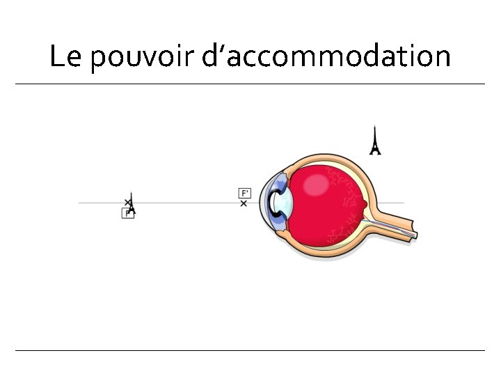 Le pouvoir d’accommodation 