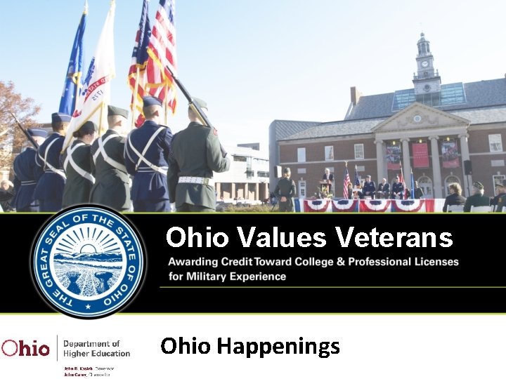 Ohio Values Veterans Ohio Happenings 