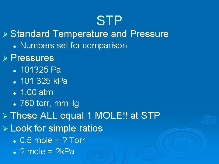 CH 4 Gases and their Properties NOTES 5