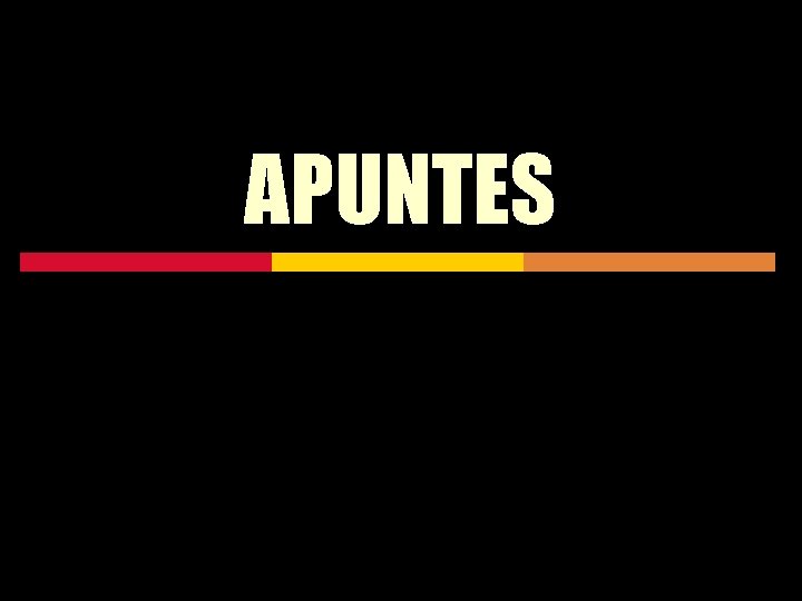 APUNTES 