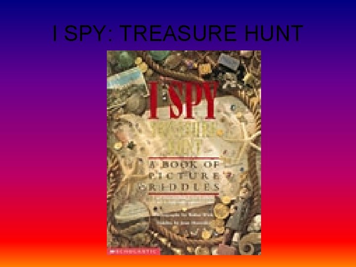 I SPY: TREASURE HUNT 