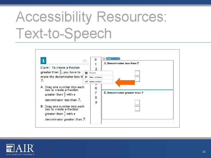 Accessibility Resources: Text-to-Speech 28 
