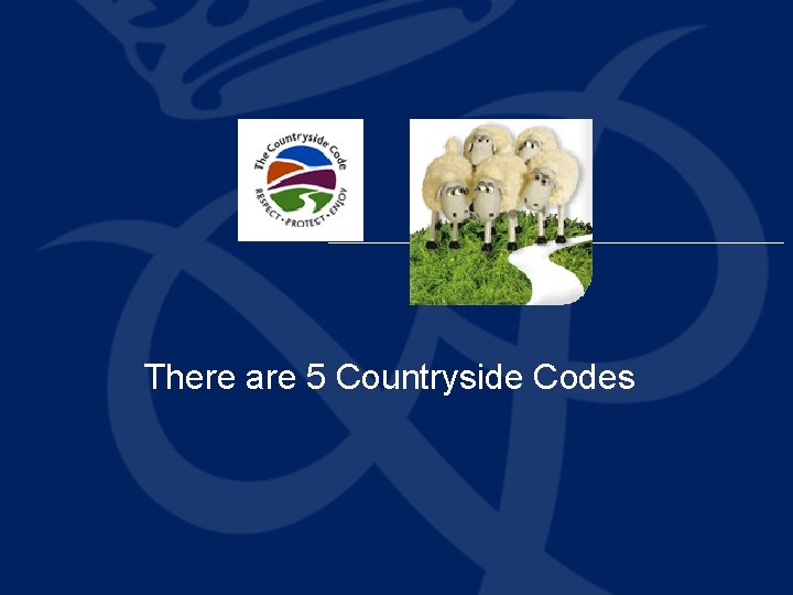 There are 5 Countryside Codes 