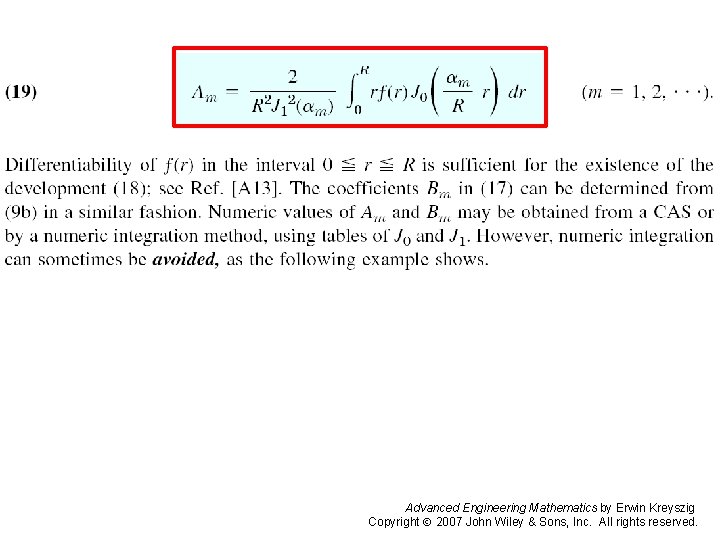 Page 583 b Advanced Engineering Mathematics by Erwin Kreyszig Copyright 2007 John Wiley &