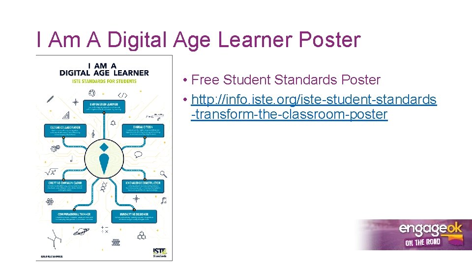 I Am A Digital Age Learner Poster • Free Student Standards Poster • http: