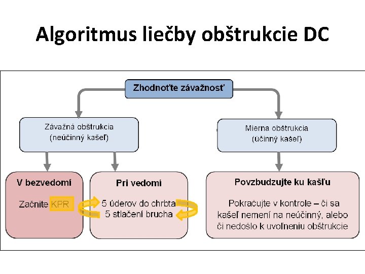 Algoritmus liečby obštrukcie DC 