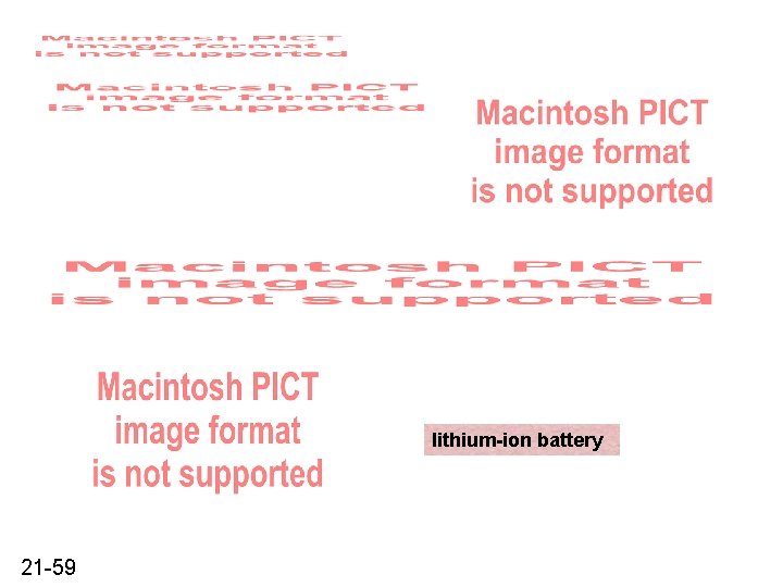 lithium-ion battery 21 -59 