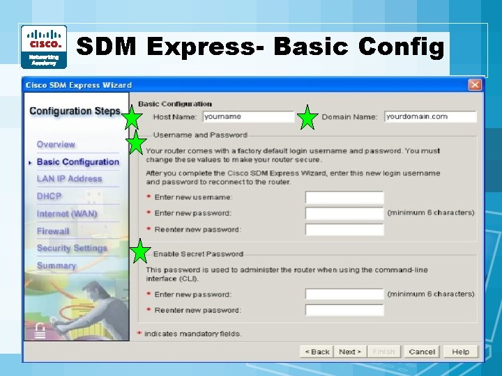 SDM Express- Basic Config SDM Express- Basic Config