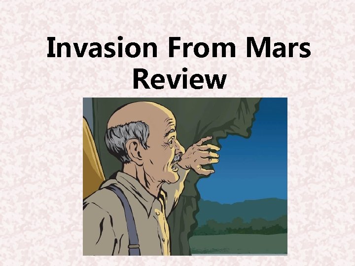 Invasion From Mars Review 