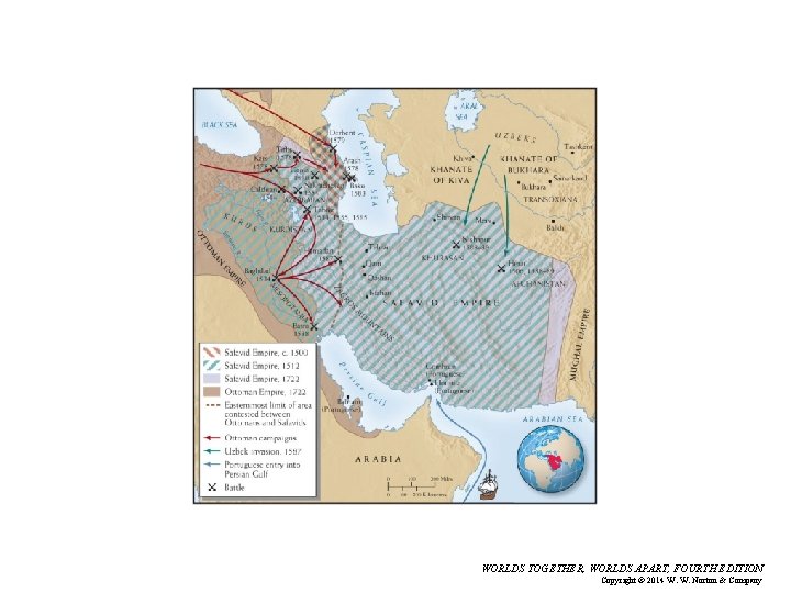 WORLDS TOGETHER, WORLDS APART, FOURTH EDITION Copyright © 2014 W. W. Norton & Company
