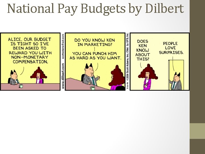 National Pay Budgets by Dilbert 