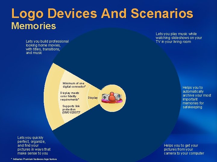 Logo Devices And Scenarios Memories Lets you build professional Windows Movie looking home movies,