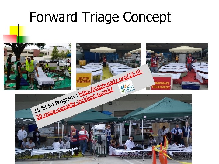 Forward Triage Concept . o ady e r dph it/ c / / tp: