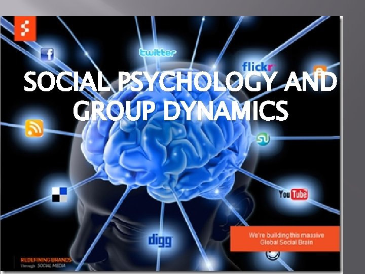 SOCIAL PSYCHOLOGY AND GROUP DYNAMICS 