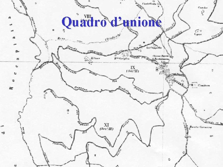 Quadro d’unione 22 